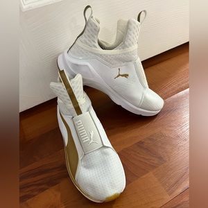Kylie Jenner PUMA Fierce White Shoes